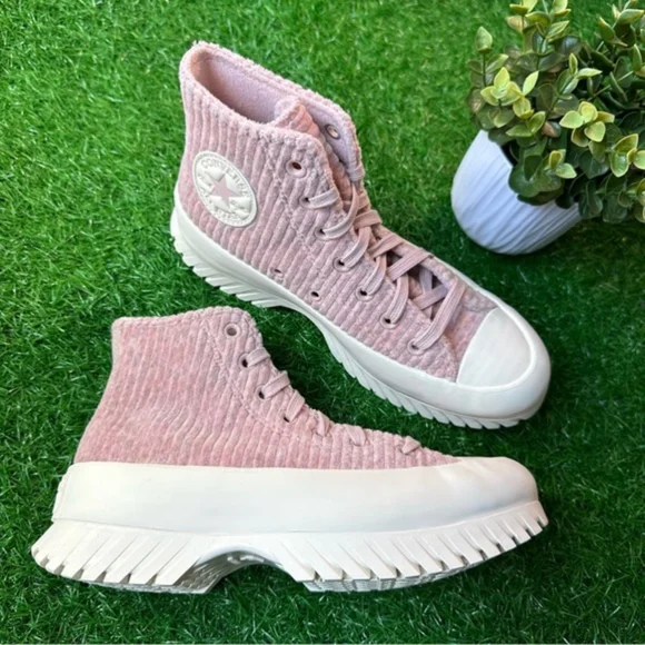 Converse Chuck Taylor All Star Ctas Lugged 2.0 Hi Stone Mauve - Picture 7 of 8